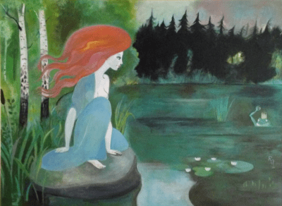 Painting by Richard Engels