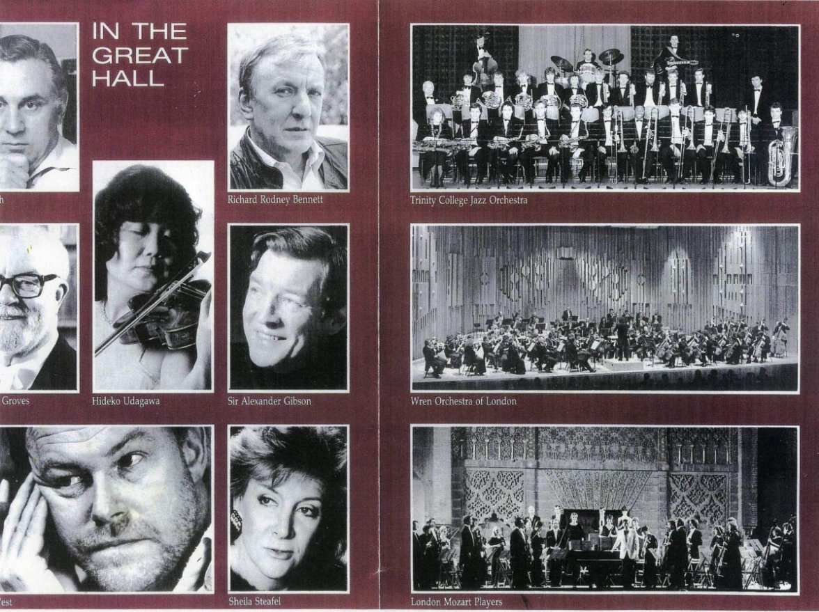 Programme for the Anugraha Music Festival