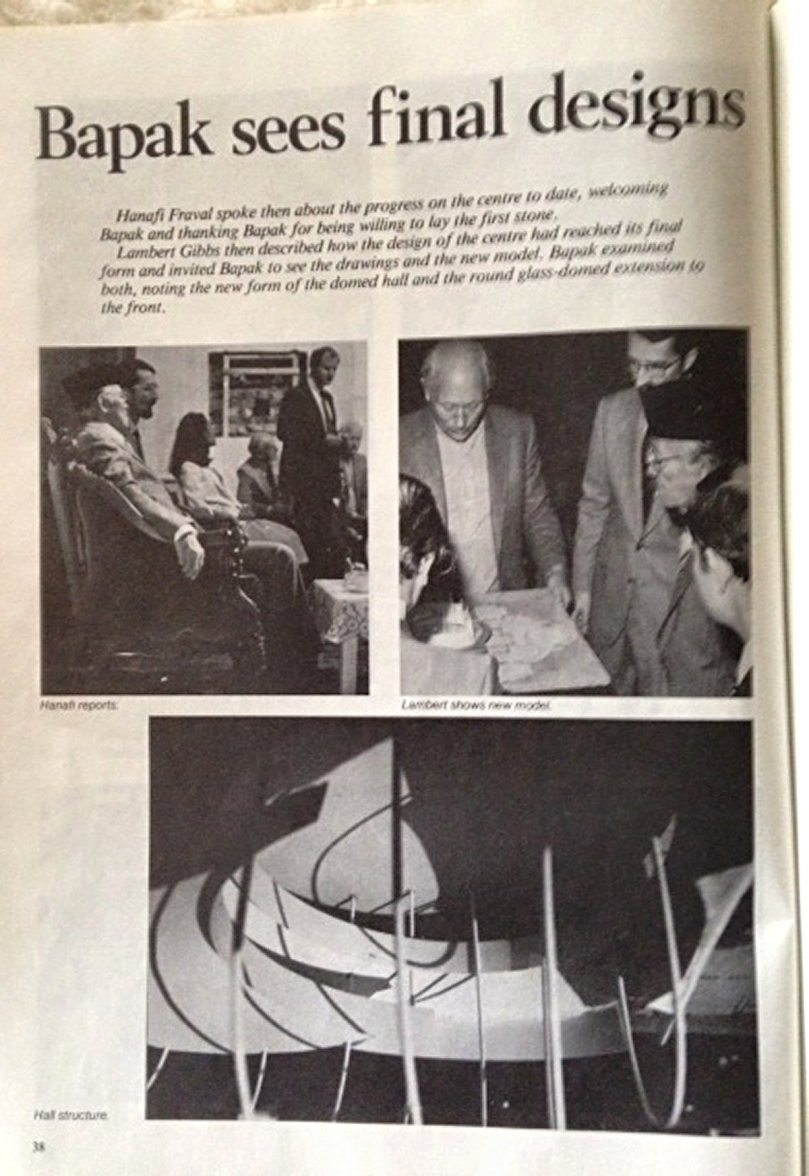 Bapak approves of plans for the International Subud Centre