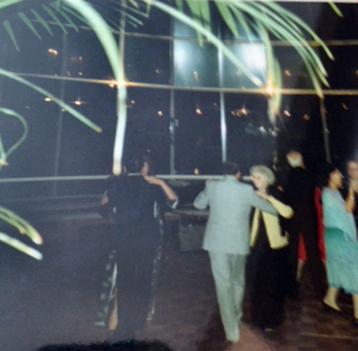 Dancing 'til 1am in the Indoor Garden at Anugraha