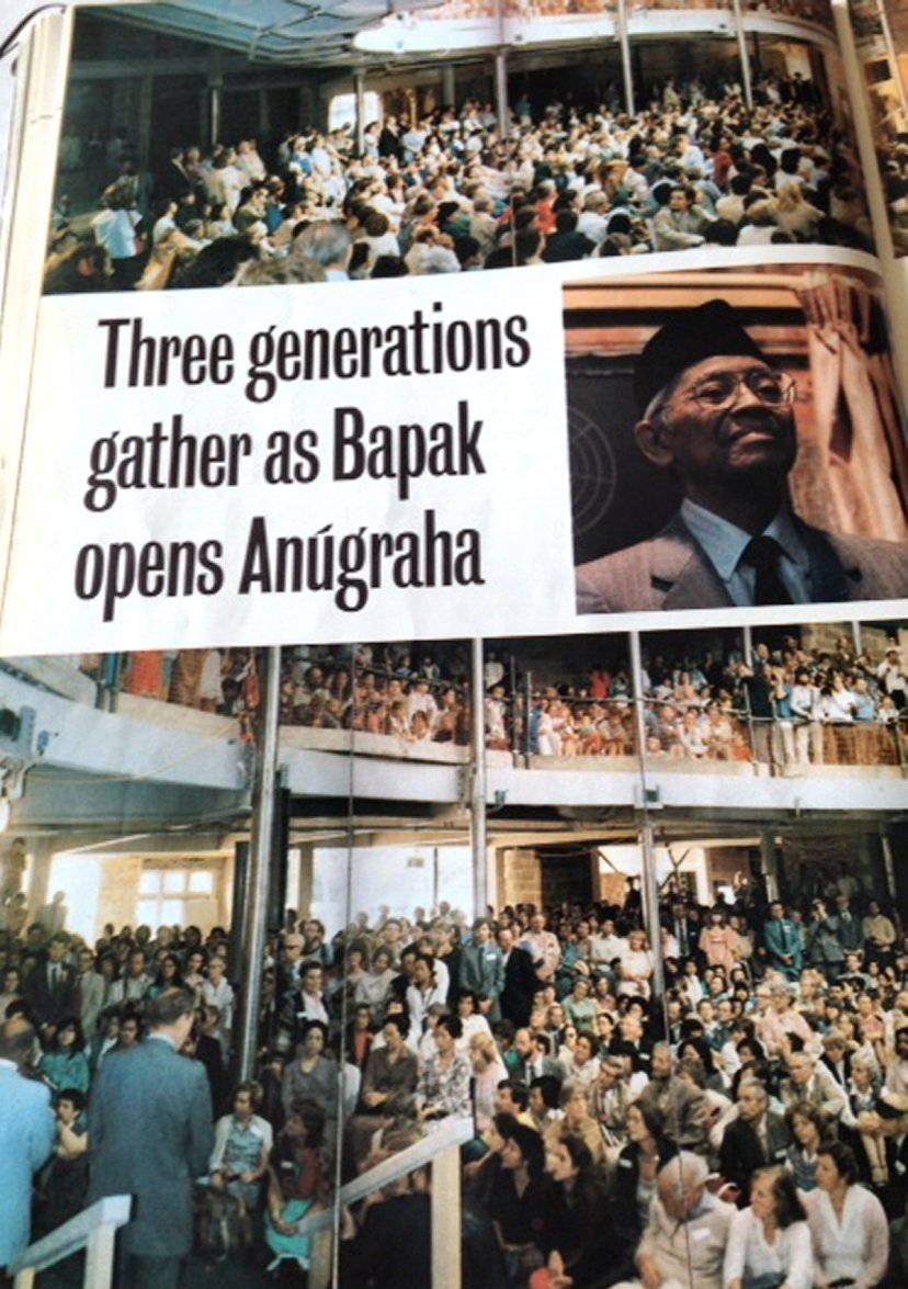 Opening of Anugraha, Subud's Interntaional Centre in the UK